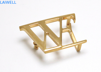 Simple Design Gold Color Stainless Steel Personalized Belt Buckles Metal Waistband Attachment