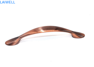 Bronzed Sandblasting Cabinet Handle Metal Die Casting Luxury Arch Shape