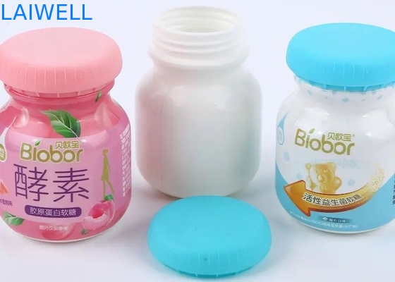 注文色のプラスチックはOEMのサービス支援の反静的なプラスティック容器をびん詰めにする