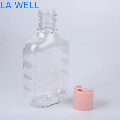 73*41*145MM 250ML Ecoペット正方形の家構成のための透明なローションのびんの再使用可能なプラスティック容器