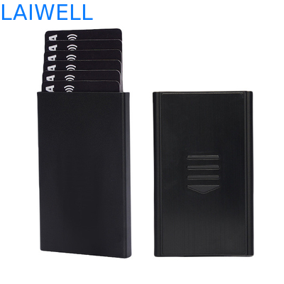 ポータブル 60*15*100MM シルバーアンオード化 アルミ カード 財布 カスタマイズ可能なレーザー彫刻