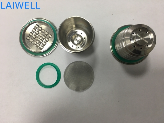 SS304再使用可能なコーヒー カプセル/コーヒーのフィルターのコップを機械で造るCNCの旋盤