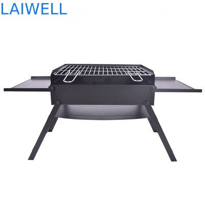 ライト級選手45*30*30cmのクロム鋼のバーベキューは携帯用キャンプbbqを焼く焼く