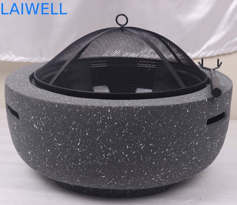 MGOの石造りの設計59.5*34.5cm鋼鉄バーベキューのグリル携帯用Bbqピット