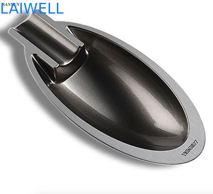 ブラックプレート プロセス ダイ 鋳型 亜鉛合金 165*35mm 再利用可能 ヴィンテージ パーソナル ポータブル メタル ポケット 灰皿