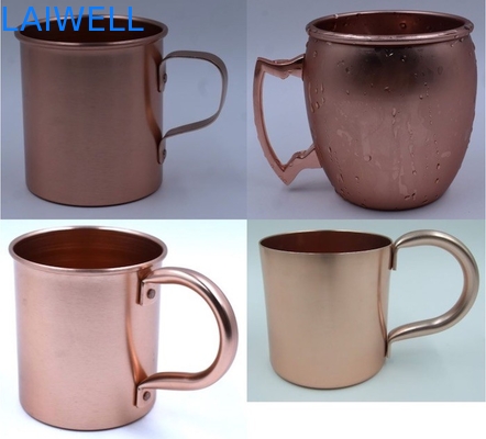 古典的な陽極酸化の1.0mmの金属の家庭用品400MLアルミニウム ビールのジョッキ