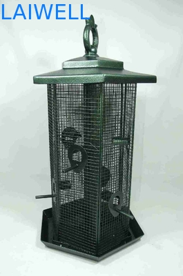 抵抗力があるダイ カストのリス仕上げをめっきするすべての金属の鳥の送り装置