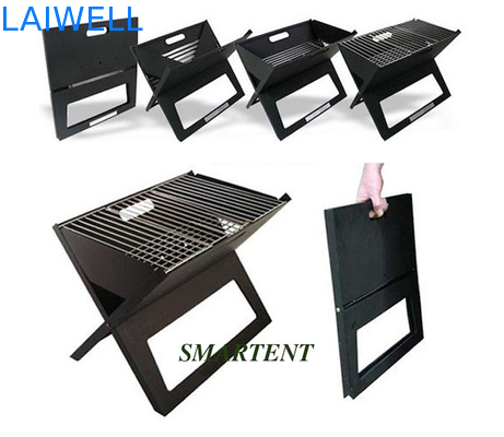 SGS 45cm dia携帯用折るBbqのグリル/金属の木炭グリルの容易な組み立て