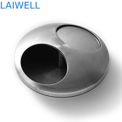 モダンな外観のためのサンドブラスト仕上げを施した革新的な亜鉛合金製シガレットホルダーメタルポケット灰皿