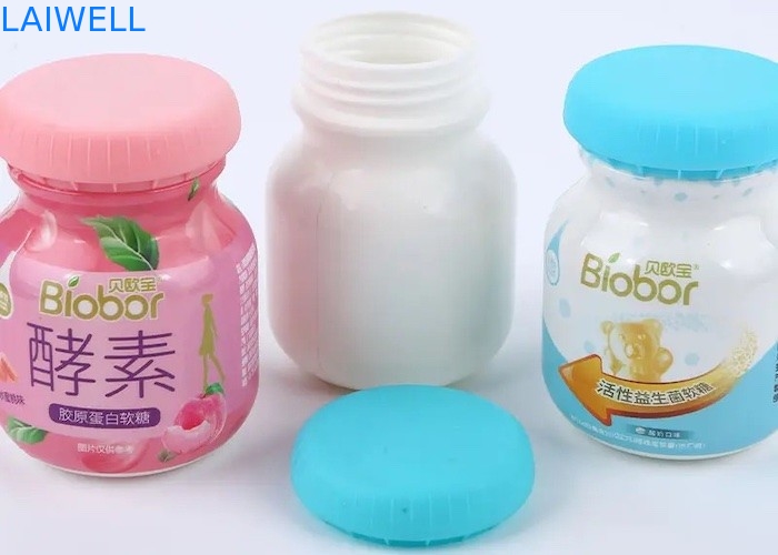 注文色のプラスチックはOEMのサービス支援の反静的なプラスティック容器をびん詰めにする