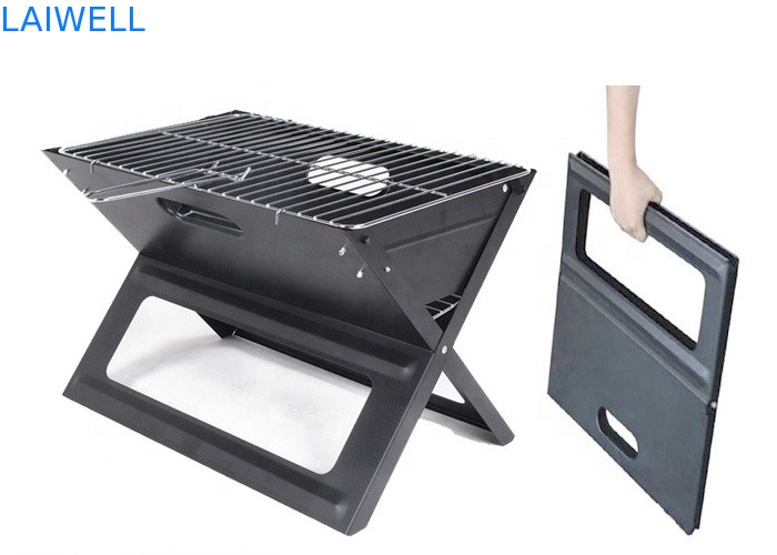 SGS 45cm dia携帯用折るBbqのグリル/金属の木炭グリルの容易な組み立て