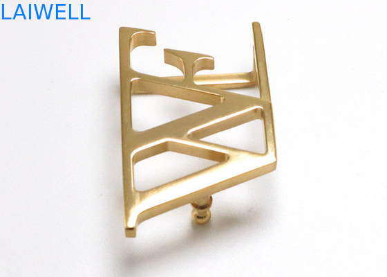 Simple Design Gold Color Stainless Steel Personalized Belt Buckles Metal Waistband Attachment
