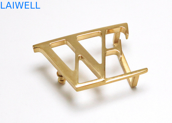 Simple Design Gold Color Stainless Steel Personalized Belt Buckles Metal Waistband Attachment
