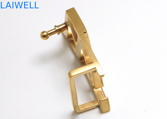 Simple Design Gold Color Stainless Steel Personalized Belt Buckles Metal Waistband Attachment