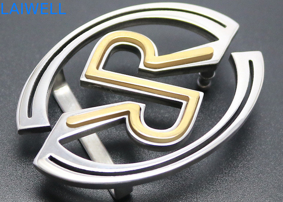 Western Cowboy Solid Stainless Steel Metal Belt Buckle for Durable Performance