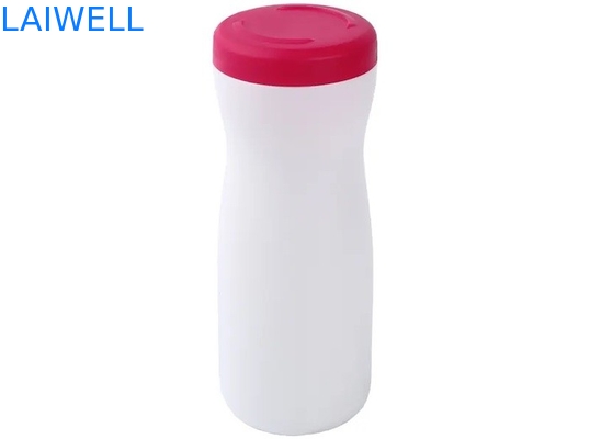 800ML HDPE Plastic Cylinder Containers Cosmo Round Bottles with Screw Cap Printing Available