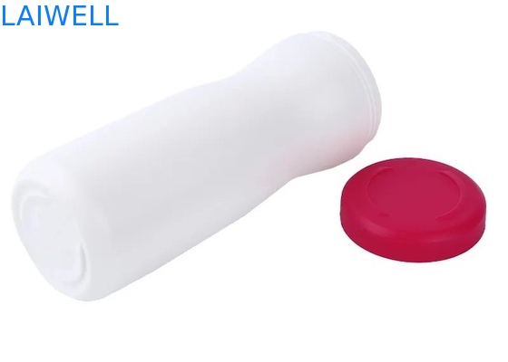 800ML HDPE Plastic Cylinder Containers Cosmo Round Bottles with Screw Cap Printing Available