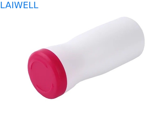 800ML HDPE Plastic Cylinder Containers Cosmo Round Bottles with Screw Cap Printing Available