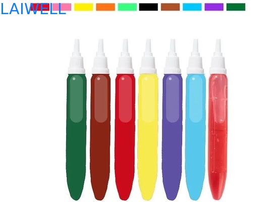 13ML PPはペンのびんの注文色の再使用可能なプラスティック容器のカスタマイズされたサイズをシロップにする