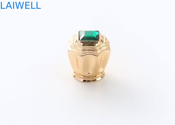 ゴールドアロマバイアルキャップ エコフレンドリー亜鉛合金素材 エレガントなパッケージングソリューション向け